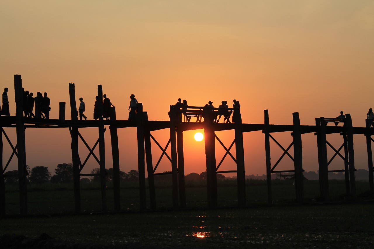 U-Bein Brücke Myanmar