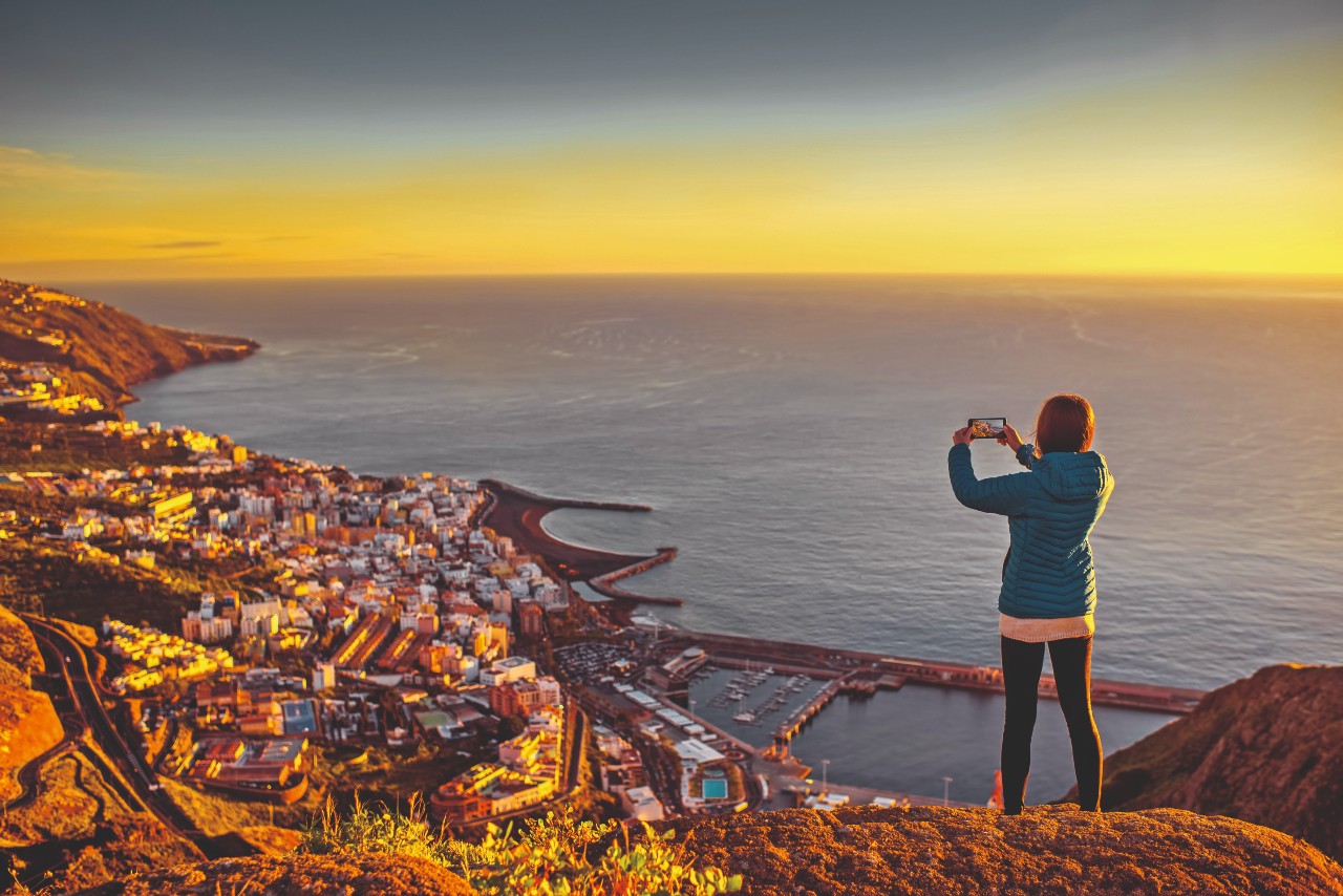 Santa Cruz La Palma Spanien