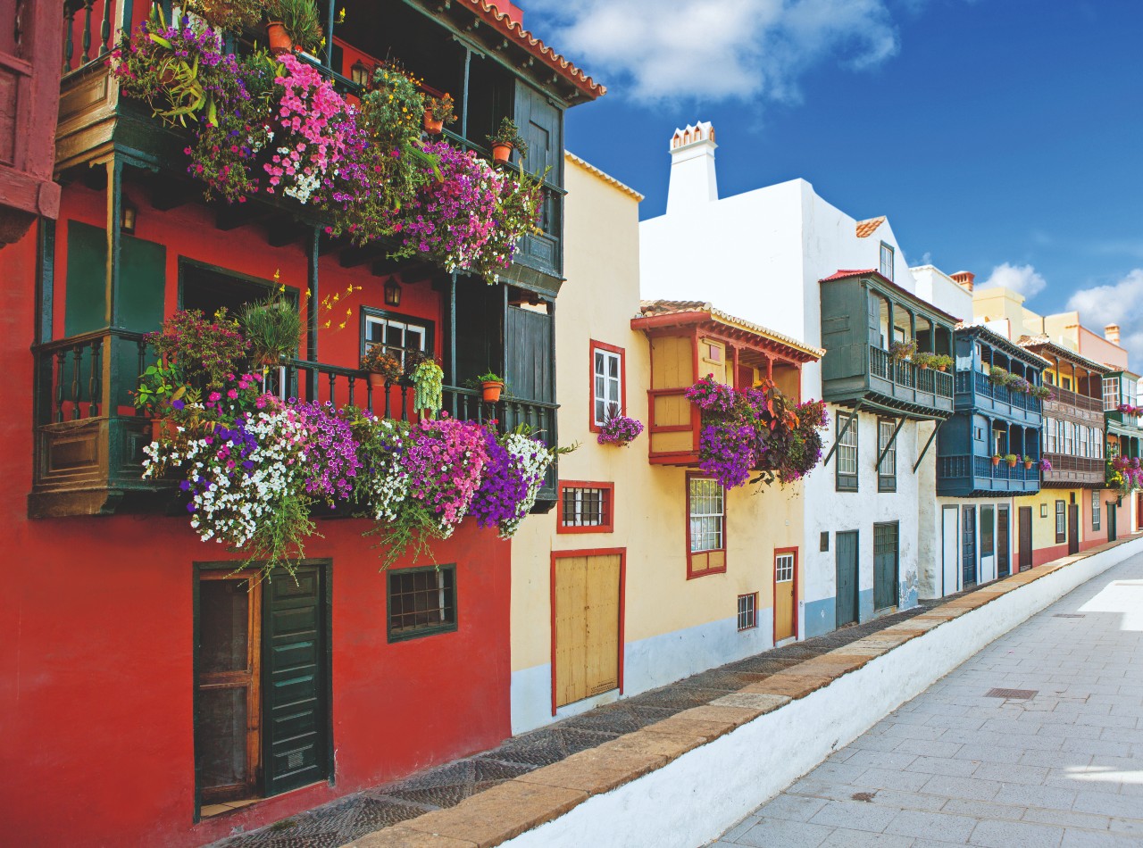 Altstadt Santa Cruz La Palma Spanien