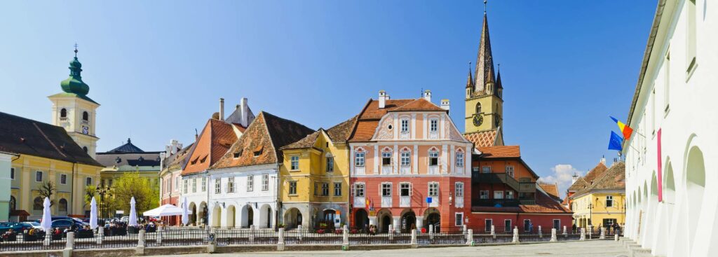 Rumänien Sibiu Markt