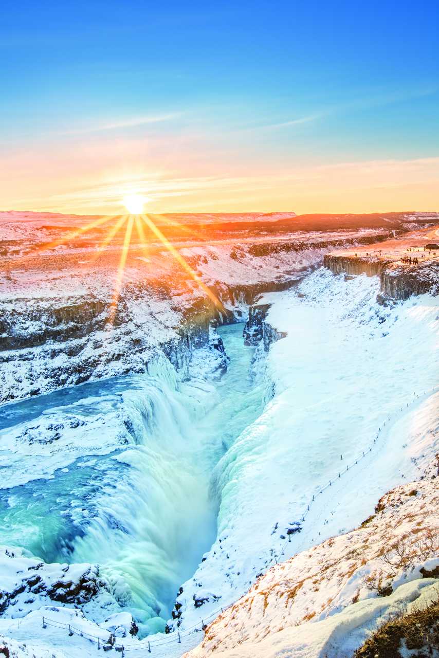 Gullfoss Wasserfall