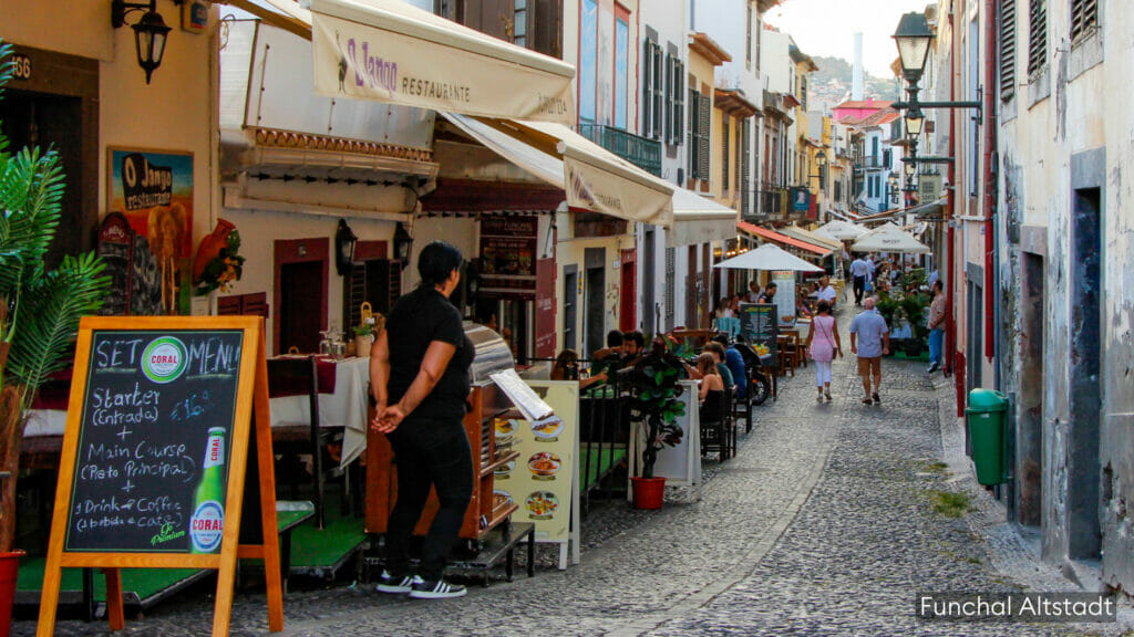 Funchal Altstadt