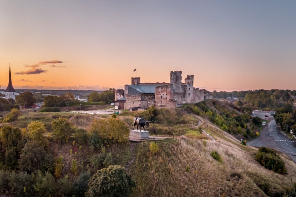 Die Burg von Rakvere in Estland